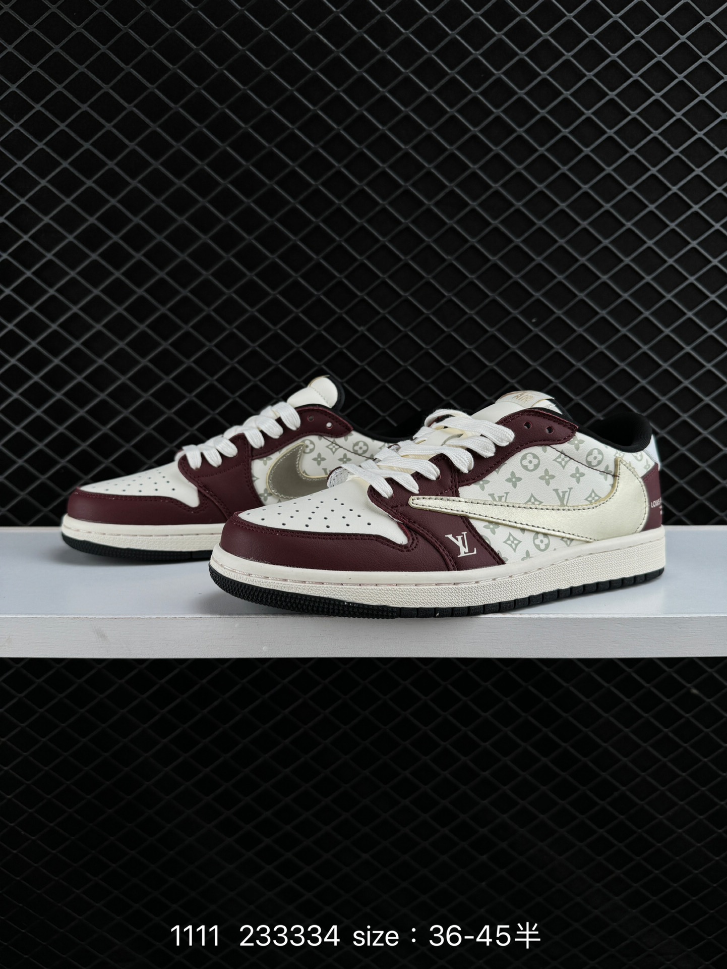 Travis Scott x Air Jordan 1 ” Reverse Mocha “